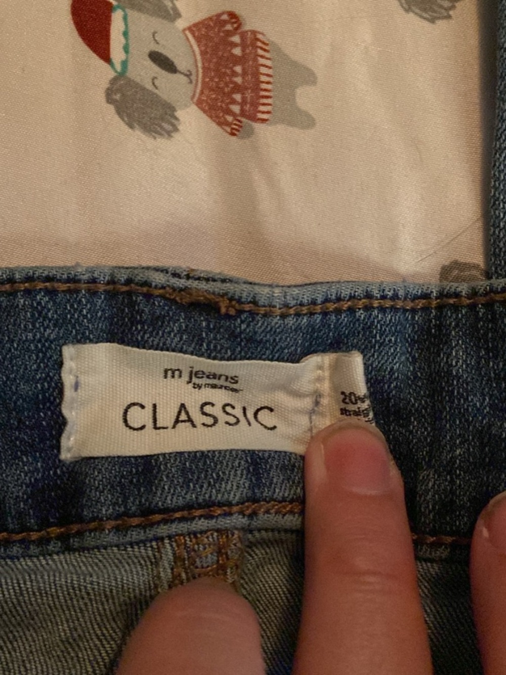 m jeans by maurices Classic Straight Jeans Size 20W